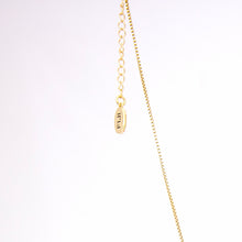 Load image into Gallery viewer, READY TO SHIP Diamond Masi Necklace - 14k Gold Fill &amp; 18k Gold Vermeil FJD$
