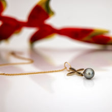 Load image into Gallery viewer, READY TO SHIP Civa Fiji Saltwater Pearl &amp; Mother of Pearl Necklace - 14k Gold Fill FJD$
