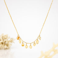 READY TO SHIP Semi-Precious Stone Necklace - 14k Gold Fill FJD$