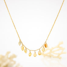 Load image into Gallery viewer, READY TO SHIP Semi-Precious Stone Necklace - 14k Gold Fill FJD$
