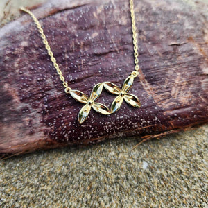 READY TO SHIP Frangipani Bua Set - 925 Sterling Silver or 18k Gold Vermeil FJD$