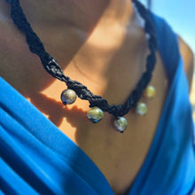 Load image into Gallery viewer, READY TO SHIP Unisex Woven Civa Fiji Pearl Necklace - FJD$

