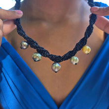 Load image into Gallery viewer, READY TO SHIP Unisex Woven Civa Fiji Pearl Necklace - FJD$

