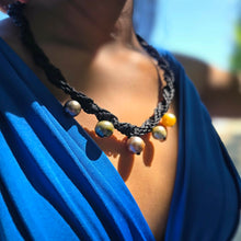 Load image into Gallery viewer, READY TO SHIP Unisex Woven Civa Fiji Pearl Necklace - FJD$
