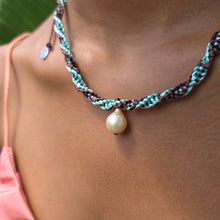 Load image into Gallery viewer, READY TO SHIP Unisex Woven Civa Fiji Pearl Necklace - FJD$
