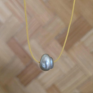 READY TO SHIP Civa Fiji Saltwater Pearl Unisex Necklace - Nylon FJD$