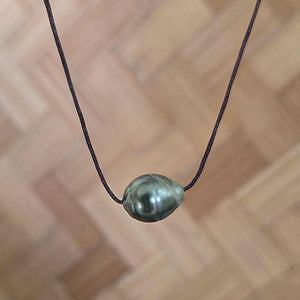 READY TO SHIP Civa Fiji Saltwater Pearl Unisex Necklace - Nylon FJD$