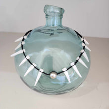 Load image into Gallery viewer, READY TO SHIP Civa Fiji Pearl &amp; Mother of Pearl Necklace - Nylon &amp; 925 Sterling Silver FJD$
