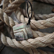 Load image into Gallery viewer, READY TO SHIP Unisex Mother of Pearl Nylon Necklace - FJD$

