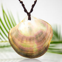 Load image into Gallery viewer, READY TO SHIP Unisex Mother of Pearl Nylon Necklace - FJD$

