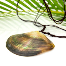 Load image into Gallery viewer, READY TO SHIP Unisex Mother of Pearl Nylon Necklace - FJD$
