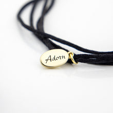 Load image into Gallery viewer, READY TO SHIP Unisex Mother of Pearl Nylon Strand Necklace - FJD$
