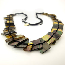 Load image into Gallery viewer, READY TO SHIP Unisex Mother of Pearl Nylon Strand Necklace - FJD$
