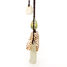 Load image into Gallery viewer, READY TO SHIP Pearl &amp; Shell Necklace - Nylon FJD$

