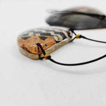 Load image into Gallery viewer, READY TO SHIP Unisex Pasifika Tapa Resin Necklace - Nylon FJD$
