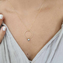 Load image into Gallery viewer, READY TO SHIP Civa Fiji Keshi Pearl Necklace - 14k Gold Fill FJD$
