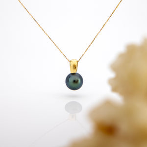 READY TO SHIP Graded Civa Saltwater Pearl Necklace - 14k Solid Gold FJD$