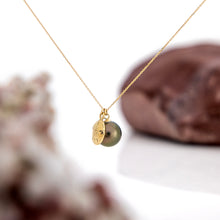 Load image into Gallery viewer, CONTACT US TO RECREATE THIS SOLD OUT STYLE Civa Fiji Pearl Necklace with Sand Dollar Charm - 14k Solid Gold FJD$
