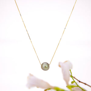 CONTACT US TO RECREATE THIS SOLD OUT STYLE Infinity Pearl Necklace - 14k Solid Gold FJD$