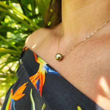 Load image into Gallery viewer, CONTACT US TO RECREATE THIS SOLD OUT STYLE Infinity Pearl Necklace - 14k Solid Gold FJD$
