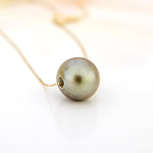 Load image into Gallery viewer, CONTACT US TO RECREATE THIS SOLD OUT STYLE Infinity Pearl Necklace - 14k Solid Gold FJD$
