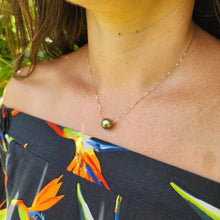 Load image into Gallery viewer, CONTACT US TO RECREATE THIS SOLD OUT STYLE Infinity Pearl Necklace - 14k Solid Gold FJD$
