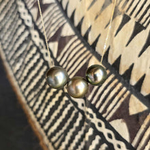 Load image into Gallery viewer, READY TO SHIP Civa Fiji Saltwater Pearl Trio Necklace - 14k Solid Gold FJD$
