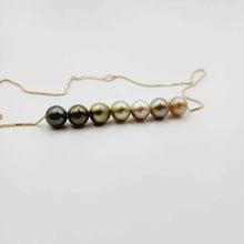 Load image into Gallery viewer, CONTACT US TO RECREATE THIS SOLD OUT STYLE Civa Fiji Seven Pearl Necklace - 14k Solid Gold FJD$

