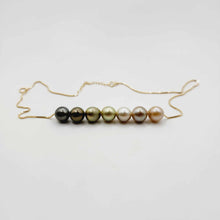 Load image into Gallery viewer, CONTACT US TO RECREATE THIS SOLD OUT STYLE Civa Fiji Seven Pearl Necklace - 14k Solid Gold FJD$
