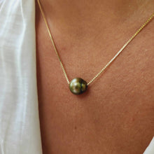 Load image into Gallery viewer, READY TO SHIP Civa Fiji Saltwater Pearl Trio Necklace - 14k Solid Gold FJD$
