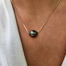 Load image into Gallery viewer, READY TO SHIP Civa Fiji Saltwater Pearl Trio Necklace - 14k Solid Gold FJD$
