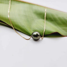 Load image into Gallery viewer, READY TO SHIP Infinity Pearl Necklace - 14k Solid Gold FJD$
