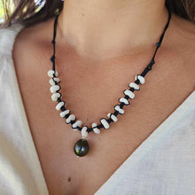 Load image into Gallery viewer, READY TO SHIP Civa FIji Pearl &amp; Shell Money Necklace - Nylon FJD$
