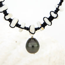 Load image into Gallery viewer, READY TO SHIP Civa FIji Pearl &amp; Shell Money Necklace - Nylon FJD$
