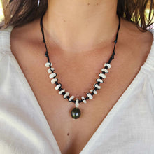 Load image into Gallery viewer, READY TO SHIP Civa FIji Pearl &amp; Shell Money Necklace - Nylon FJD$
