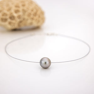 READY TO SHIP Civa Fiji Floating Pearl Necklace with Grade Certificate #3156 - FJD$
