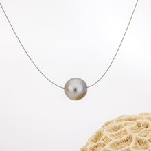 Load image into Gallery viewer, CONTACT US TO RECREATE THIS SOLD OUT STYLE Civa Fiji Floating Pearl Necklace with Grade Certificate #3156 - FJD$
