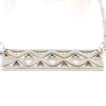 Load image into Gallery viewer, READY TO SHIP Frangipani Bua Bar Necklace - 925 Sterling Silver

