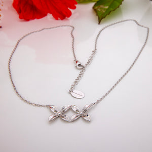 READY TO SHIP Frangipani Bua Necklace - 925 Sterling Silver FJD$
