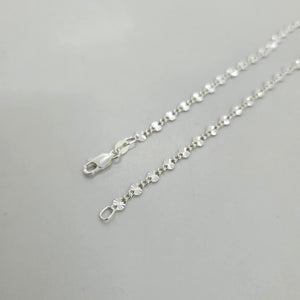 READY TO SHIP Flower Chain - 925 Sterling Silver FJD$