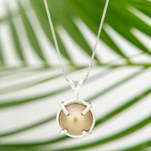 READY TO SHIP Civa Fiji Claw Set Graded Pearl Necklace - 925 Sterling Silver FJD$