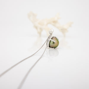 READY TO SHIP Civa Fiji Claw Set Graded Pearl Necklace - 925 Sterling Silver FJD$