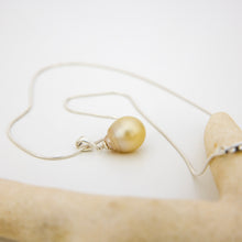 Load image into Gallery viewer, READY TO SHIP Civa Fiji Saltwater Pearl Necklace - 925 Sterling Silver FJD$
