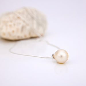 READY TO SHIP Civa Fiji Saltwater Pearl Necklace - 925 Sterling Silver FJD$
