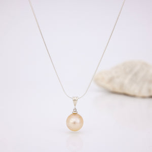 READY TO SHIP Civa Fiji Saltwater Pearl Necklace - 925 Sterling Silver FJD$
