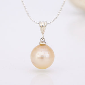 READY TO SHIP Civa Fiji Saltwater Pearl Necklace - 925 Sterling Silver FJD$