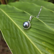 Load image into Gallery viewer, READY TO SHIP Civa Fiji Bezel Set Pearl Necklace - 925 Sterling Silver FJD$
