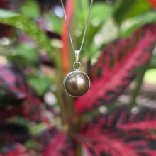Load image into Gallery viewer, READY TO SHIP Civa Fiji Bezel Set Pearl Necklace - 925 Sterling Silver FJD$
