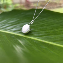 Load image into Gallery viewer, READY TO SHIP Civa Fiji Bezel Set Pearl Necklace - 925 Sterling Silver FJD$
