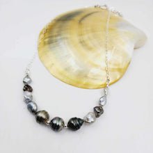 Load image into Gallery viewer, READY TO SHIP Civa Fiji Saltwater Pearl Necklace Strand - 925 Sterling Silver l FJD$
